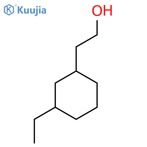2-(3-ethylcyclohexyl)ethan-1-ol structure