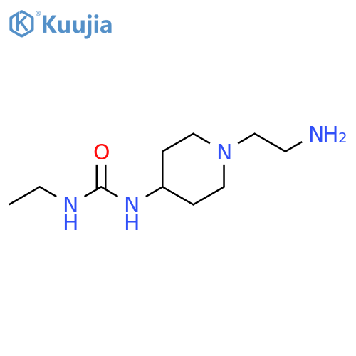 Urea, N-[1-(2-aminoethyl)-4-piperidinyl]-N'-ethyl- structure
