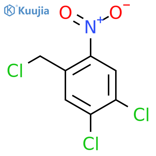 4,5-Dichloro-2-nitrobenzyl chloride structure
