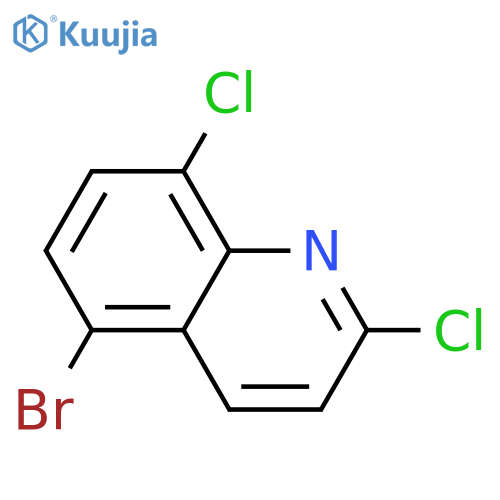 5-bromo-2,8-dichloroquinoline structure