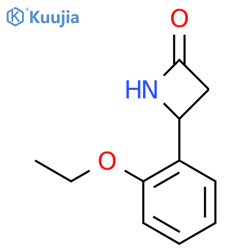 4-(2-Ethoxyphenyl)azetidin-2-one structure