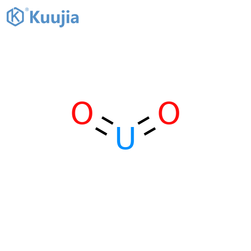 Uranium oxide (UO2) structure