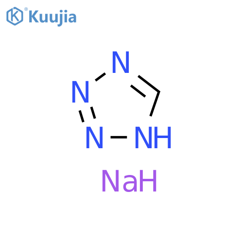1H-Tetrazole, sodium salt structure