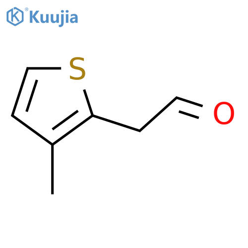 2-(3-Methylthiophen-2-yl)acetaldehyde structure
