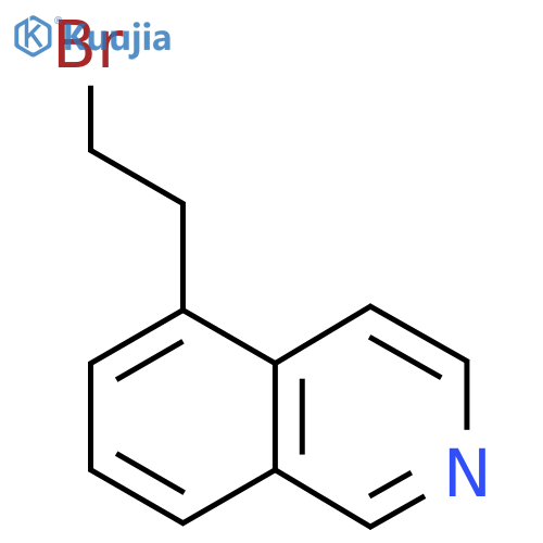 5-(2-bromoethyl)isoquinoline structure