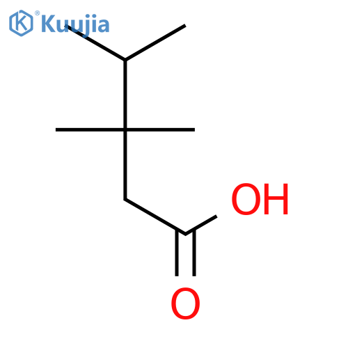 3,3,4-trimethylpentanoic acid structure