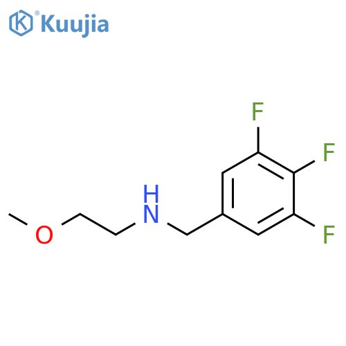 (2-methoxyethyl)(3,4,5-trifluorophenyl)methylamine structure