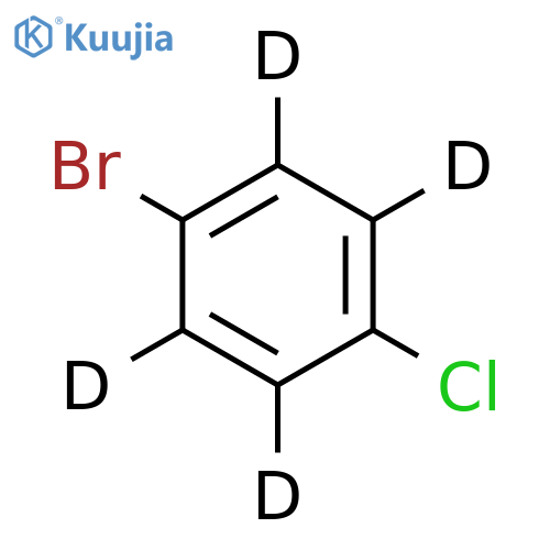 4-bromochlorobenzene-d4 structure