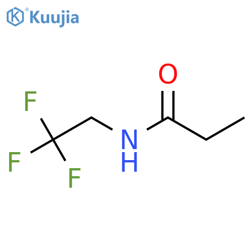 N-(2,2,2-Trifluoroethyl)propanamide structure