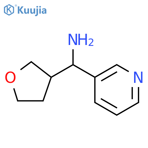 3-Pyridinemethanamine, α-(tetrahydro-3-furanyl)- structure