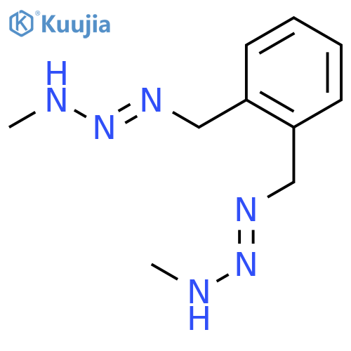 1-Triazene, 1,1'-[1,2-phenylenebis(methylene)]bis[3-methyl- structure