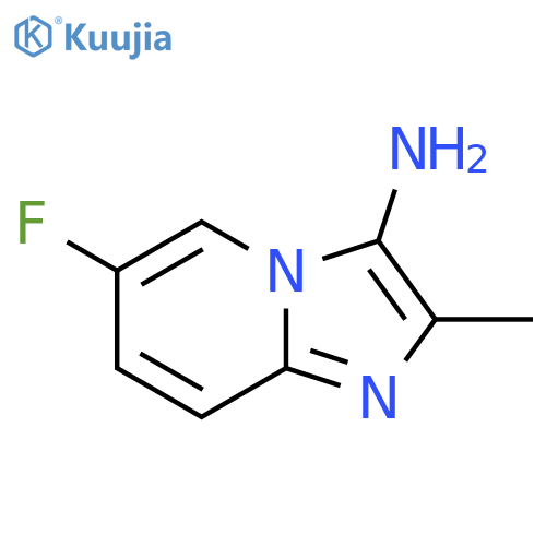 6-Fluoro-2-methylimidazo1,2-apyridin-3-amine structure