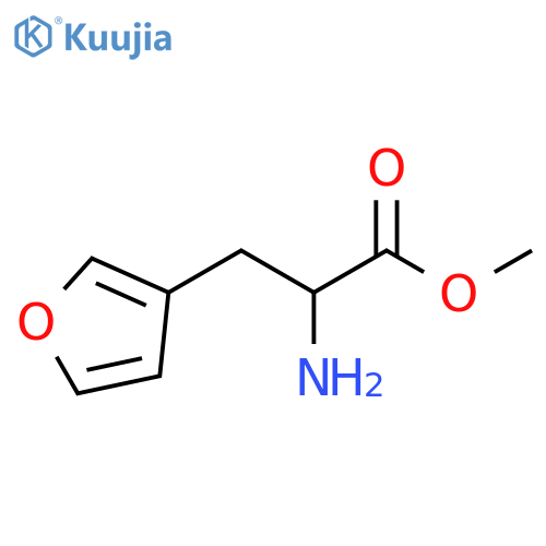 methyl 2-amino-3-(furan-3-yl)propanoate structure