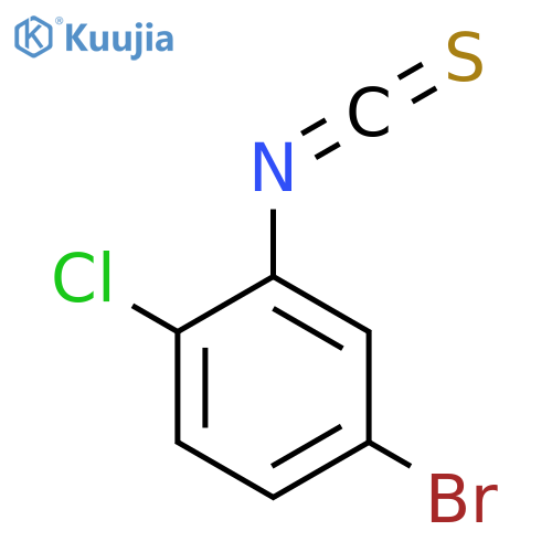 5-Bromo-2-chlorophenylisothiocyanate structure