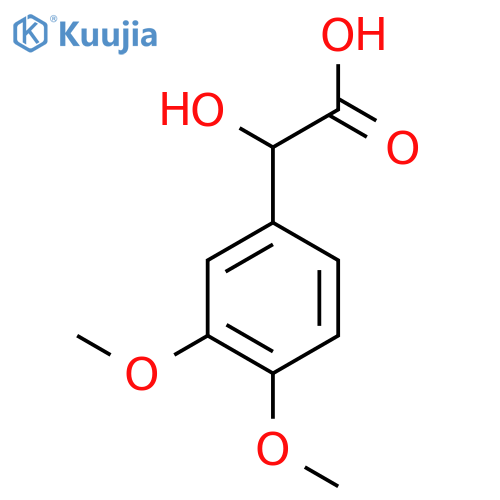2-(3,4-Dimethoxyphenyl)-2-hydroxyacetic acid structure