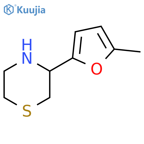 3-(5-methylfuran-2-yl)thiomorpholine structure