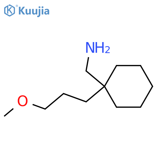 1-(3-methoxypropyl)cyclohexylmethanamine structure