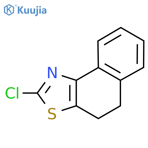 2-chloro-4H,5H-naphtho1,2-d1,3thiazole structure