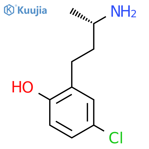 2-(3S)-3-aminobutyl-4-chlorophenol structure