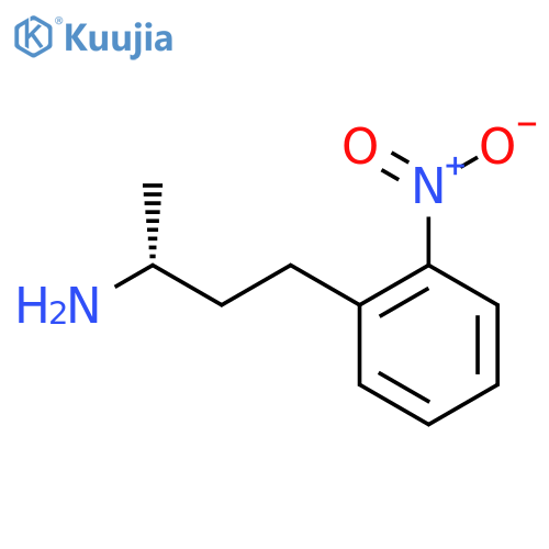 (2R)-4-(2-nitrophenyl)butan-2-amine structure