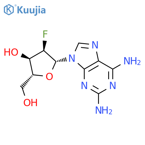 2-Amino-2'-Fluoro-2'-Deoxyadenosine structure
