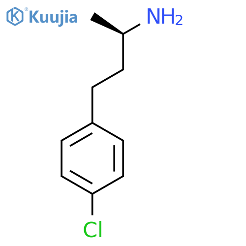 (2R)-4-(4-chlorophenyl)butan-2-amine structure
