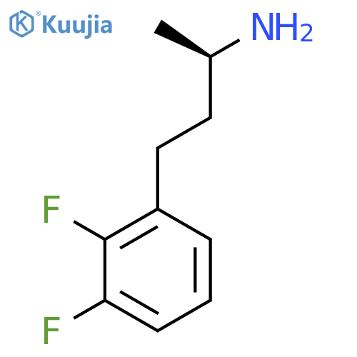 (2R)-4-(2,3-difluorophenyl)butan-2-amine structure