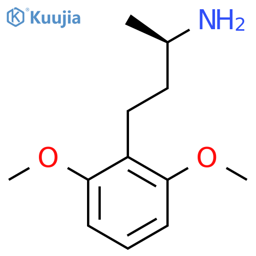 (2R)-4-(2,6-dimethoxyphenyl)butan-2-amine structure