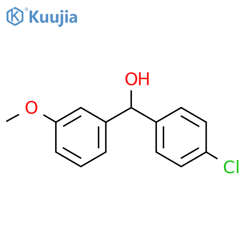 Benzenemethanol, a-(4-chlorophenyl)-3-methoxy- structure