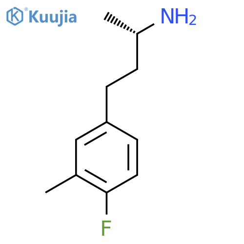 (2S)-4-(4-fluoro-3-methylphenyl)butan-2-amine structure