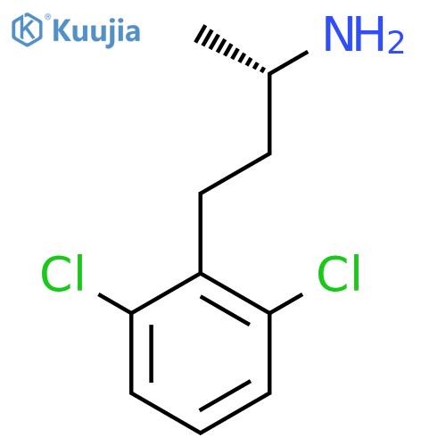 (2S)-4-(2,6-dichlorophenyl)butan-2-amine structure