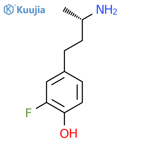 4-(3S)-3-aminobutyl-2-fluorophenol structure