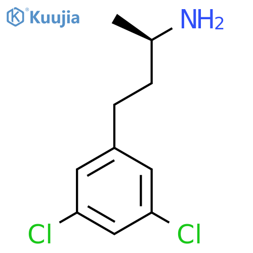 (2R)-4-(3,5-dichlorophenyl)butan-2-amine structure