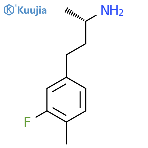(2S)-4-(3-fluoro-4-methylphenyl)butan-2-amine structure