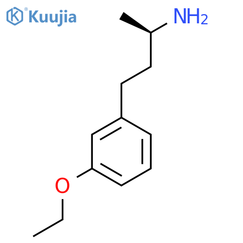 (2R)-4-(3-ethoxyphenyl)butan-2-amine structure