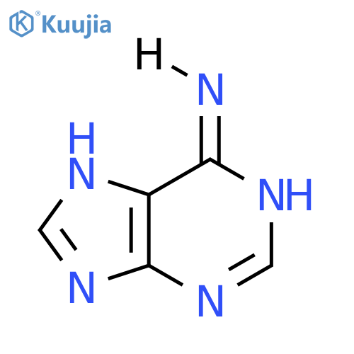 6H-Purin-6-imine, 1,7-dihydro-, (Z)- (9CI) structure
