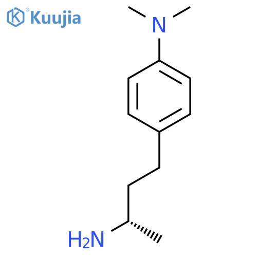 4-(3S)-3-aminobutyl-N,N-dimethylaniline structure