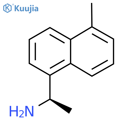 (αR)-α,5-Dimethyl-1-naphthalenemethanamine structure
