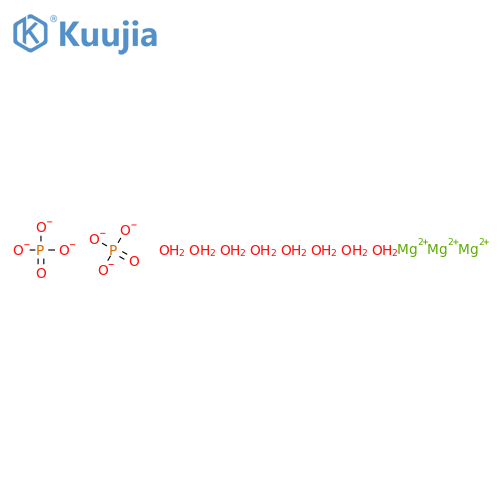 tri-magnesium phosphate octahydrate structure