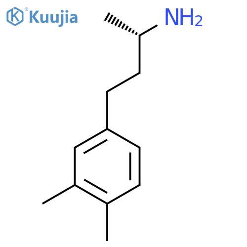 (2S)-4-(3,4-dimethylphenyl)butan-2-amine structure