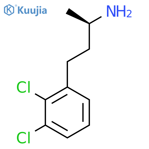 (2R)-4-(2,3-dichlorophenyl)butan-2-amine structure