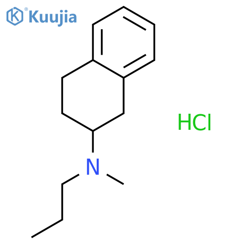 N-methyl-n-propyl-2-aminotetraline hcl structure