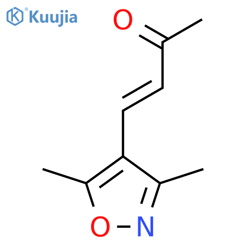 4-(dimethyl-1,2-oxazol-4-yl)but-3-en-2-one structure