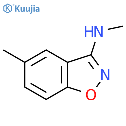 N,5-Dimethylbenzo[d]isoxazol-3-amine structure