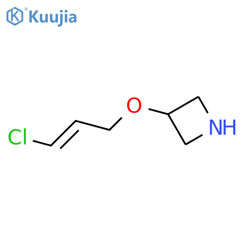 3-(3-chloroprop-2-en-1-yl)oxyazetidine structure