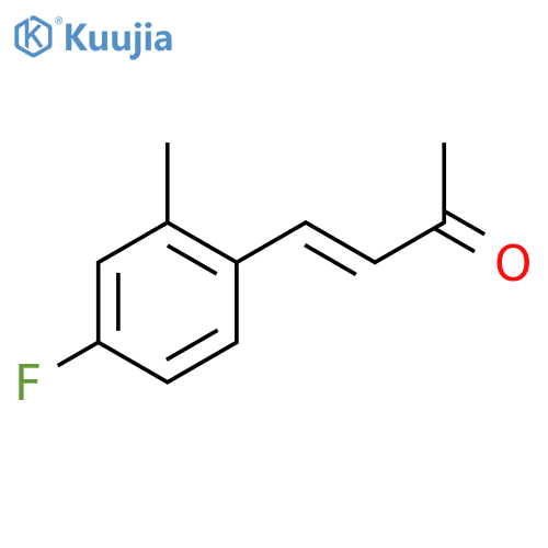 4-(4-Fluoro-2-methylphenyl)but-3-en-2-one structure