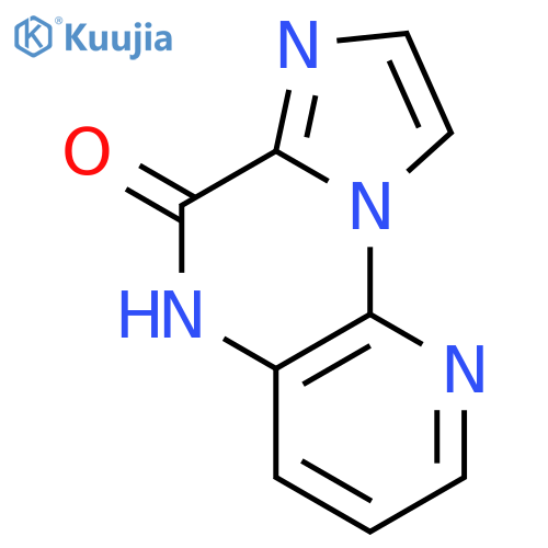 Imidazo[1,2-a]pyrido[3,2-e]pyrazin-6(5H)-one (9CI) structure