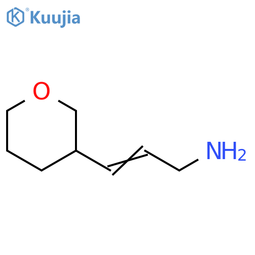 3-(oxan-3-yl)prop-2-en-1-amine structure