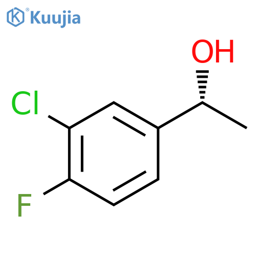 (1R)-1-(3-chloro-4-fluorophenyl)ethan-1-ol structure