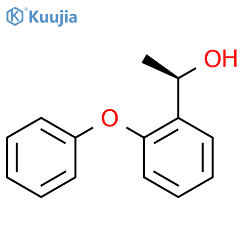 (1R)-1-(2-phenoxyphenyl)ethan-1-ol structure